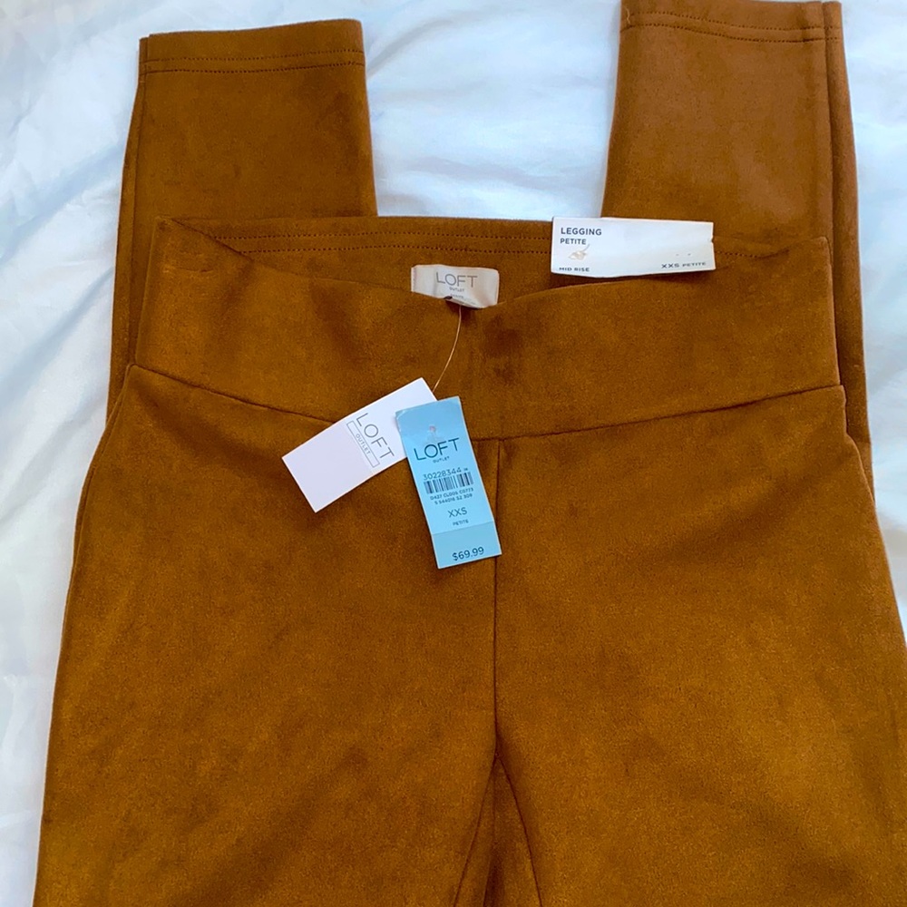 NWT    The Loft XXS petite Mid rise legging